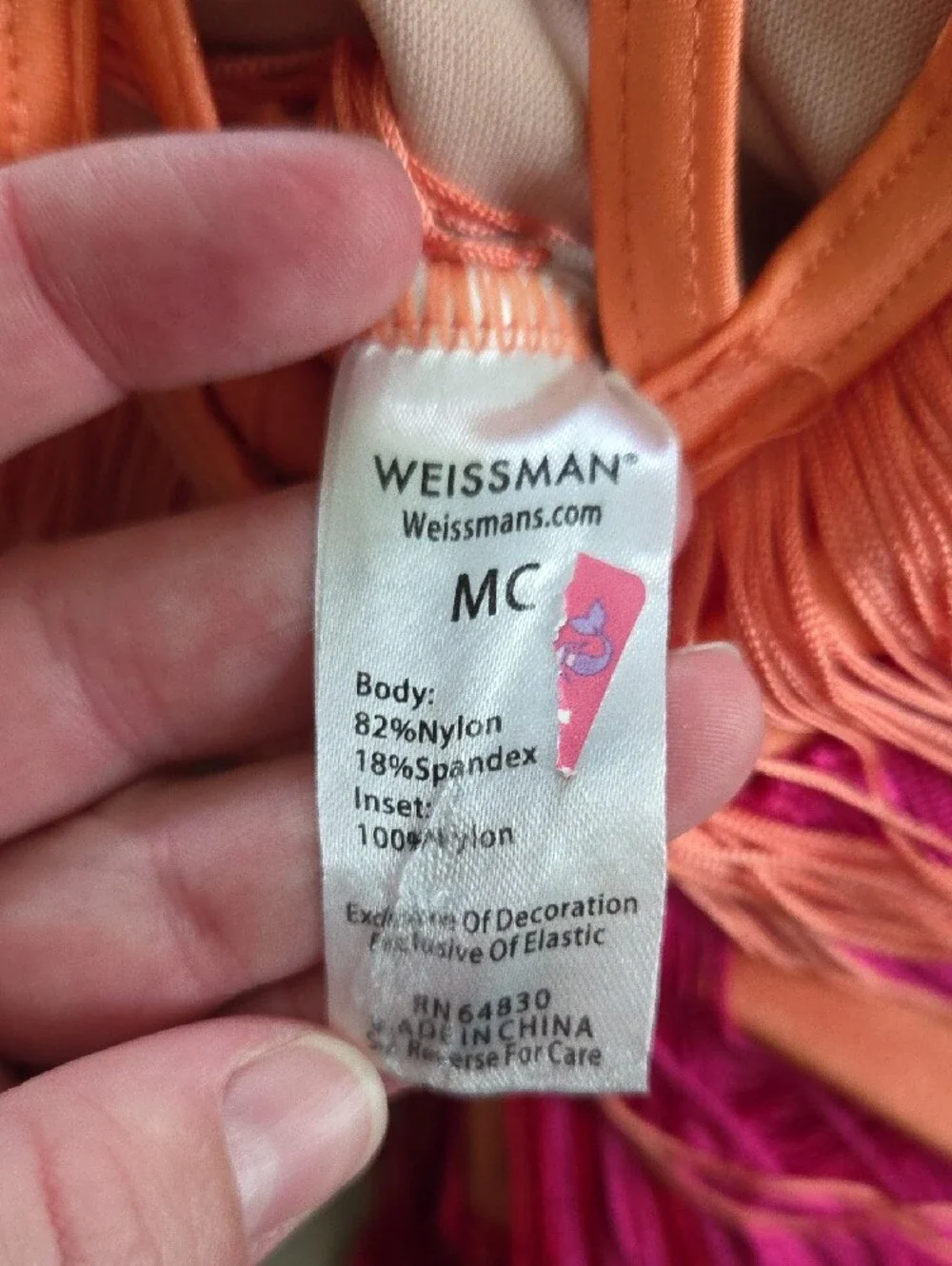 Weissman Electric Feel Dance Costume